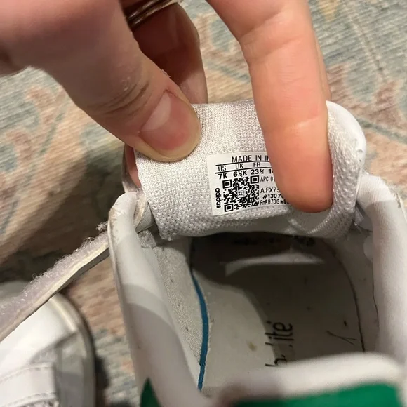 Adidas Kids Stan Smith Sneakers size 7 - Picture 5 of 5